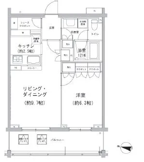 ヒューリックコート雪が谷 105