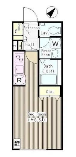 LEGALAND SENGOKU Square&Cross (リーガランド千石スクエア&クロス) B201