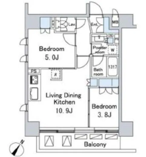 ルジェンテ・バリュ上野 202