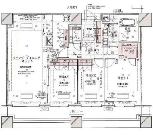 コンシェリア西新宿タワーズウエスト 44階 106.96㎡