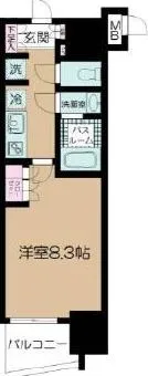 パレステージ上野 2階