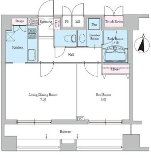 レジディア文京音羽Ⅱ 1006