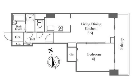 リバーシティ２１新川 1705
