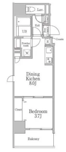 レジディア三軒茶屋Ⅲ 503