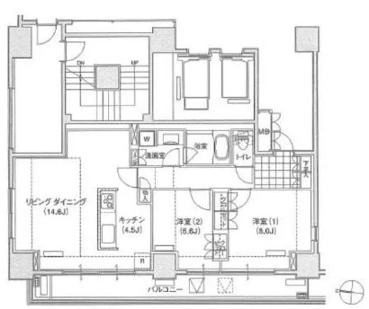 Ｂｒｉｌｌｉａ　ｉｓｔ　東雲キャナルコート 1202