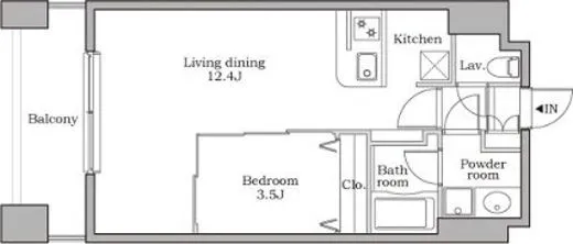 レジディア芝大門Ⅱ 703