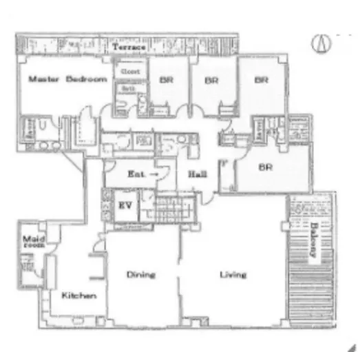 レジデンス麻布 3階 295㎡