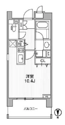 クリオ西池袋 14階 29.93㎡
