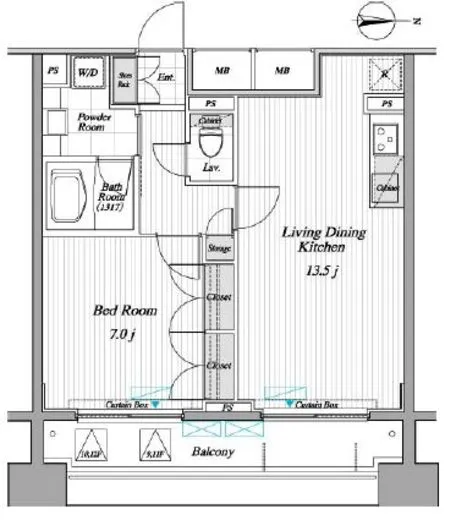 レジディア錦糸町Ⅱ 1005