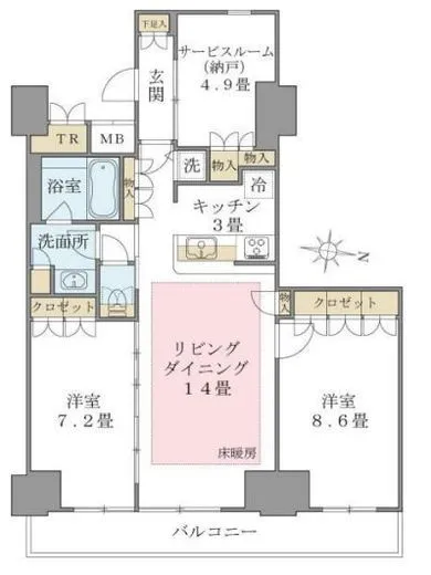 Brillia ist 東雲キャナルコート 628