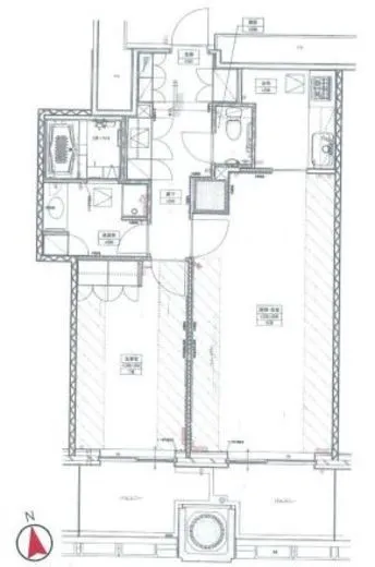 六本木ヒルズレジデンス B棟 22階 65.29㎡