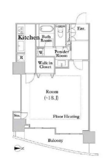 河田町ガーデンクラブフロア 3506