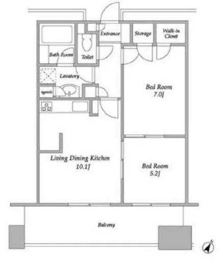 プラザタワー勝どき 3909
