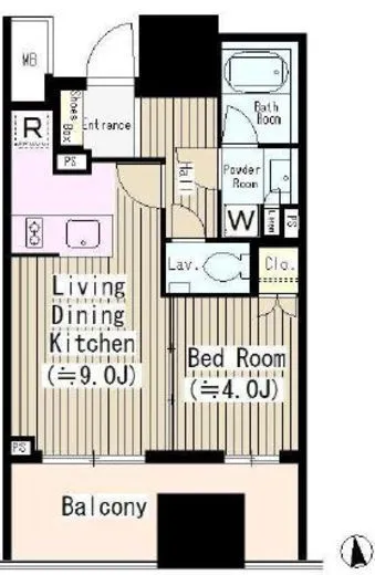 ディアナコート文京本郷台 4階 33.91㎡