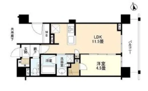 ルジェンテ浅草 8階 39.98㎡