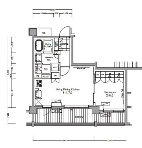 プレジリア代々木大山町 W112