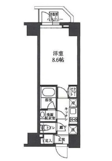 S-RESIDENCE清澄白河 (エスレジデンス清澄白河) 704