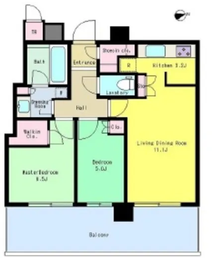 パークシティ中央湊ザタワー 18階 61.07㎡