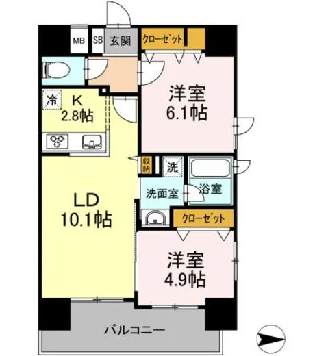 Ｄ－ｒｏｏｍ早稲田 1304