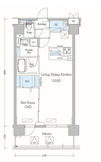 アーバネックス森下Ⅱ 504