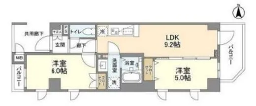 アジュールテラス中野新橋 801