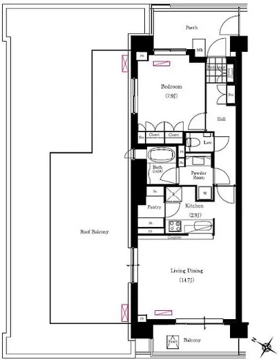 Ｂｒｉｌｌｉａ　ｉｓｔ　三軒茶屋　アイビーテラス 801