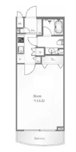 スカーラ代官山 3階 38.46㎡