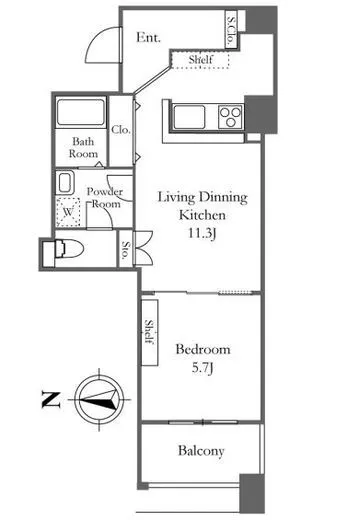 リバーシティ２１イーストタワーズ２ 2414