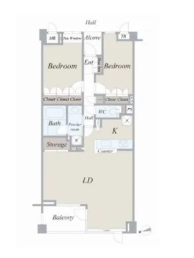 東急ドエルアルス代々木参宮橋 4階 72.24㎡