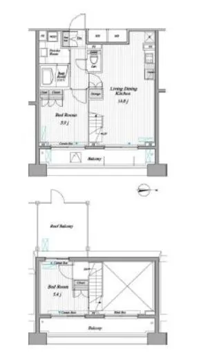 レジディア錦糸町Ⅱ 1305
