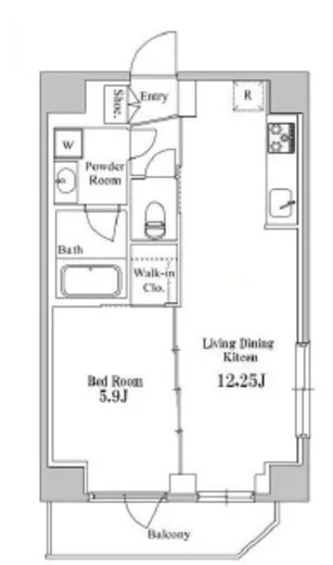 オーキッドレジデンス上野稲荷町Ⅱ 602