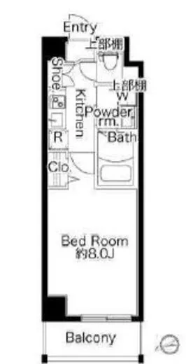 ハーモニーレジデンス新宿御苑　ＴＨＥ　ＥＡＳＴ 3階 25.5㎡