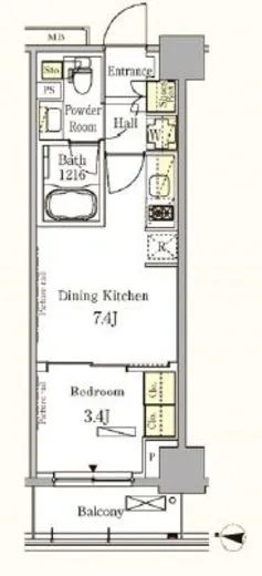 パークアクシス木場キャナル　ウエスト 207