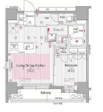 ガーラ・シティ渋谷南平台 12階 40.21㎡