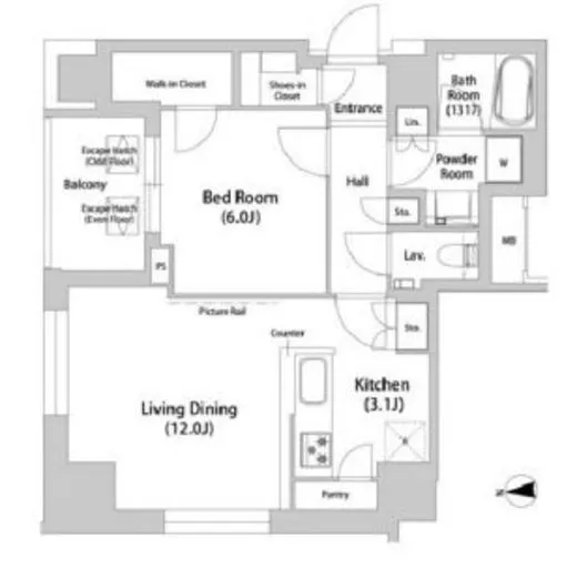 品川ハート　ビュータワー 2501