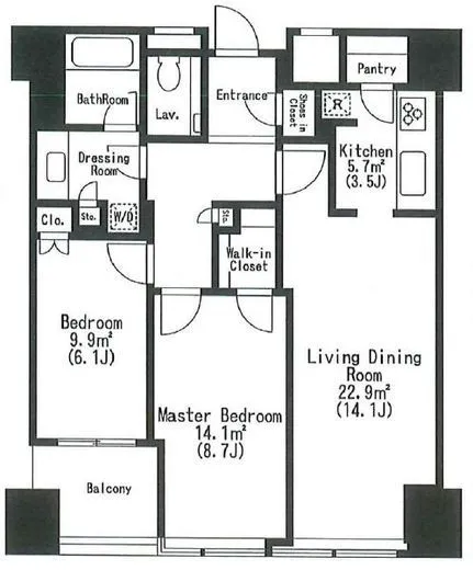 セントラルパークタワー・ラ・トゥール新宿 2405