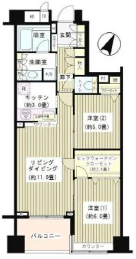 ＫＤＸレジデンス日本橋水天宮 402