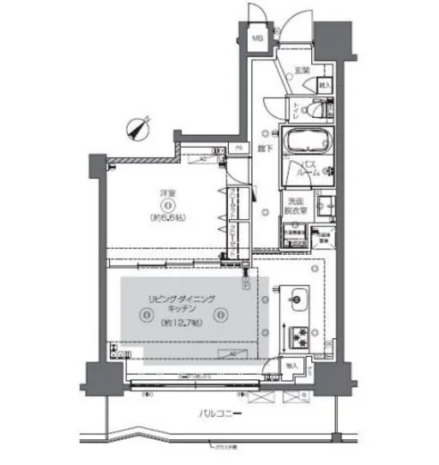 ＺＯＯＭ日本橋馬喰町 2階 50.23㎡