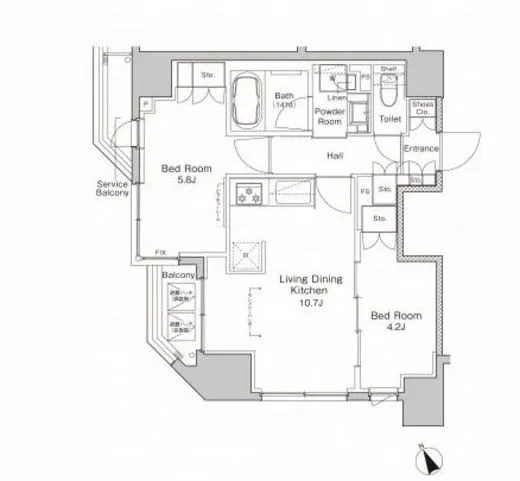 プラウドフラット浅草橋Ⅱ 1305