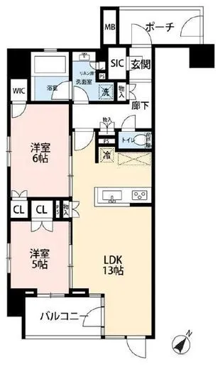 オープンレジデンシア日本橋横山町 4階 58.59㎡