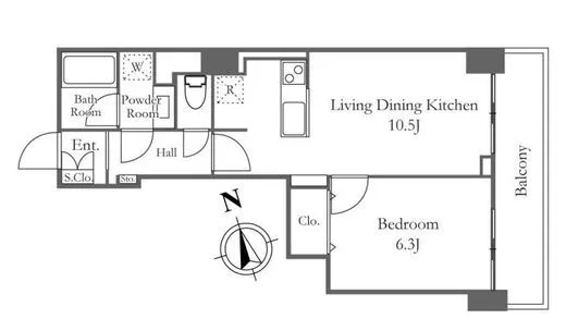 リバーシティ２１新川 1905