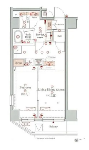プレール・ドゥーク浅草4 205
