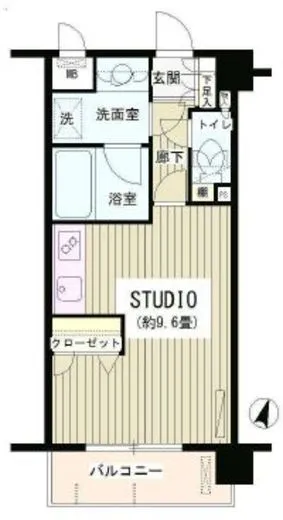 アビテ市ヶ谷五番町 7階 25.69㎡