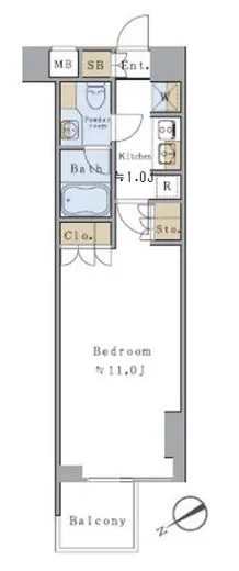 Brillia ist 千駄ヶ谷 414
