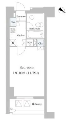 レジディア市ヶ谷Ⅱ 301