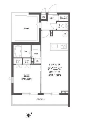 ＧＲＡＮ　ＰＡＳＥＯ　四谷若葉 401