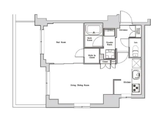 ハーモニーレジデンス神楽坂 8階 41.17㎡