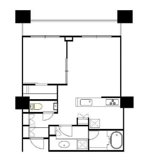 パークコート麻布十番ザ　タワー 9階 42.29㎡