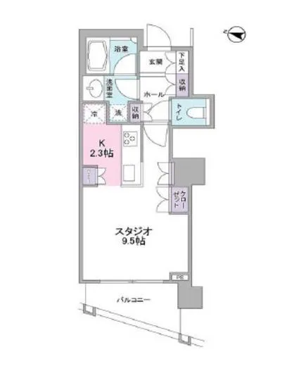 大崎ウエストシティタワーズ イースト 4階 32.4㎡