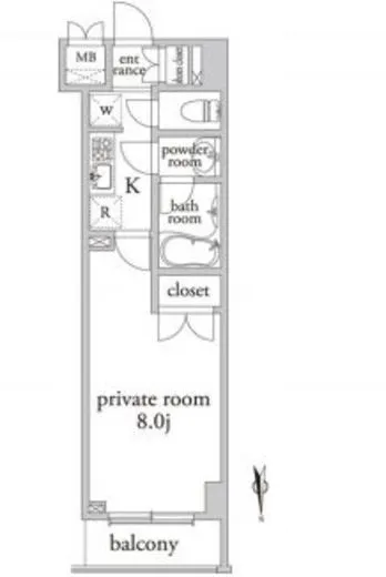 アーベイン早稲田 308